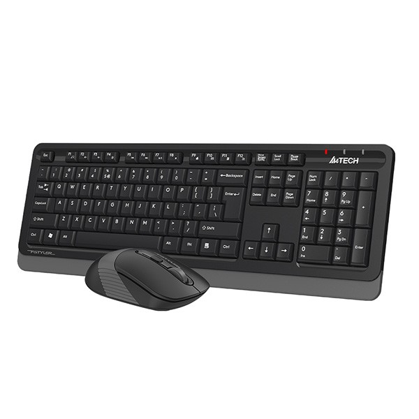 A4tech FG1010_B zestaw klawiatury bezprzewodowej i myszy CZ/US, czarna