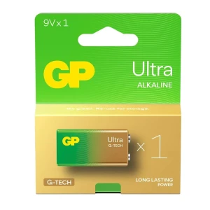 Bateria alkaliczna 6LR61 9V GP ReCyko Ultra alkaline G-TECH - 1 sztuka - OTW OPAK