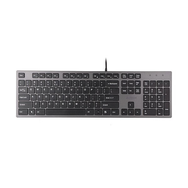 A4Tech KV-300H klawiatura przewodowa (USB) CZ/US, czarna