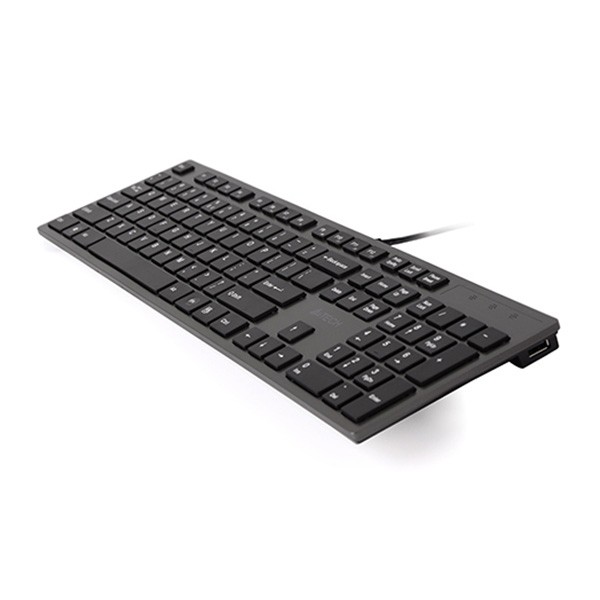 A4Tech KV-300H klawiatura przewodowa (USB) CZ/US, czarna