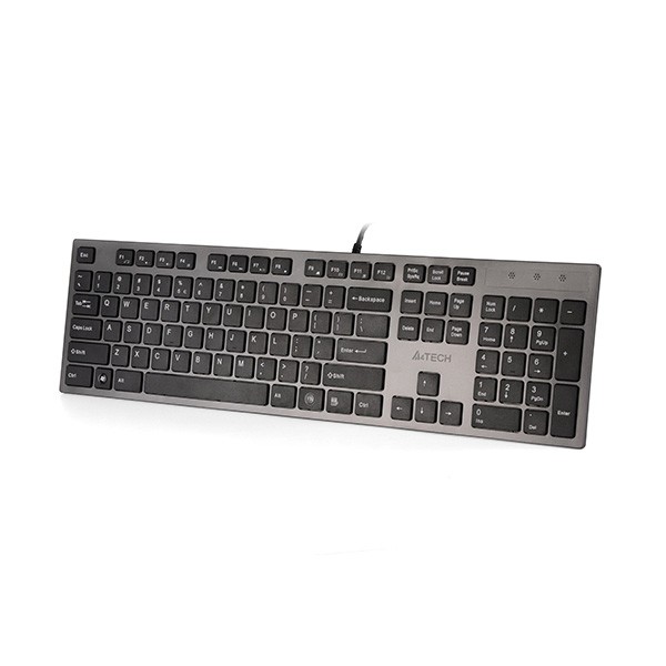 A4Tech KV-300H klawiatura przewodowa (USB) CZ/US, czarna