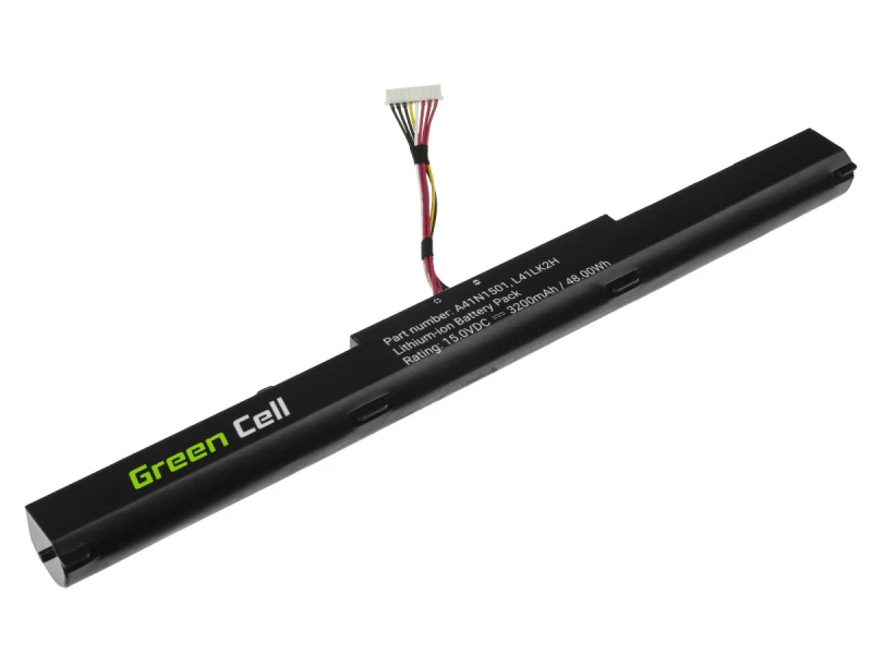 Green Cell bateria A41N1501 do Asus ROG GL752 GL752V GL752VW, Asus VivoBook do N552 N552V N552VW N552VX N752 N752V N752VX