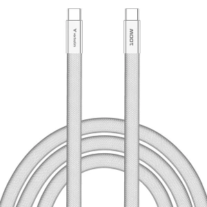 Verbatim USB-C kabel SoftTouch USB C (M) - USB C (M), 100W, 1.2m, Biały, box, 30277