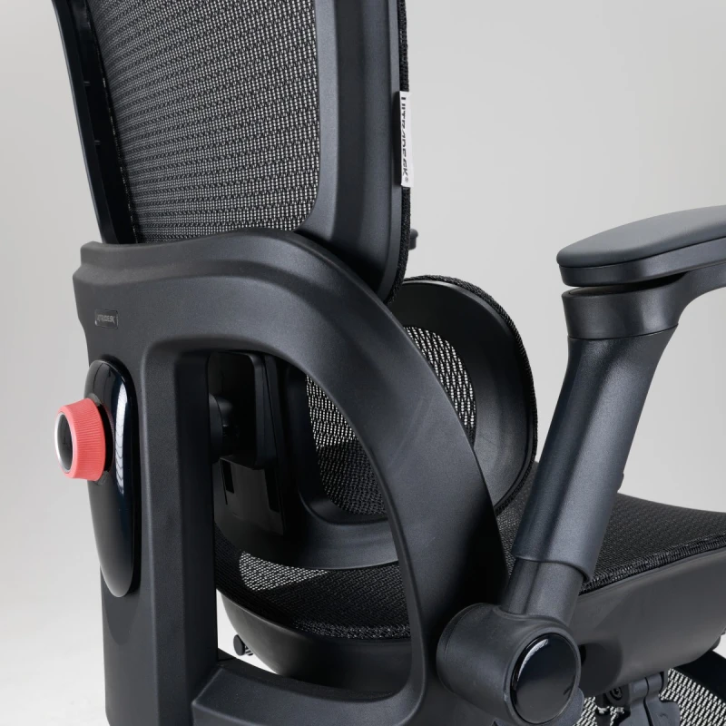Ultradesk INNOVATOR Ergonomiczny fotel biurowy, czarne