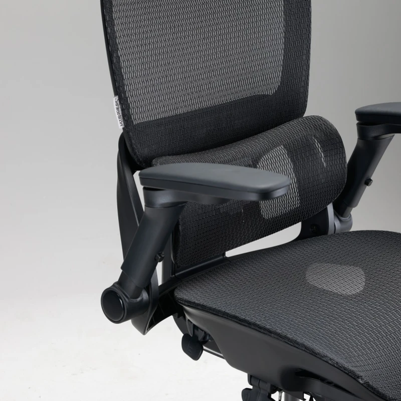 Ultradesk INNOVATOR Ergonomiczny fotel biurowy, czarne