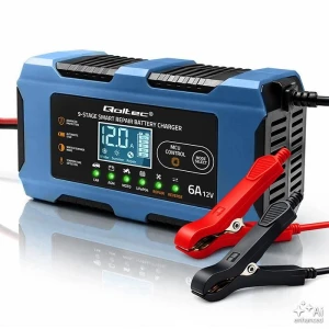 Ładowarka Qoltec 12V 6A | Prostownik | AGM GEL LiFePO4