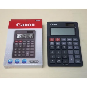 Canon kalkulator AS-120 II EMEA, 4722C002, czarna, biurkowy, 12 miejsc