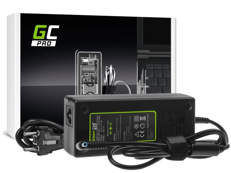 Green Cell do ładowarka / AC adapter 19.5V 6.15A 120W do HP Omen 15-5000 17-W HP Envy 15-J 17-J