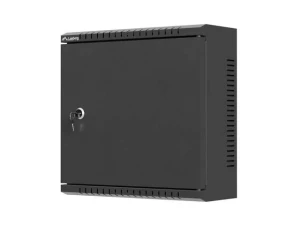 Szafa instalacyjna Lanberg TPR 10" z płytą mech 340x340x140 czarna (złożona)