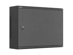 Szafa instalacyjna Lanberg TPR 10" & 19" z płytą mech 560x420x180 czarna (złożona)