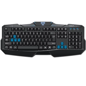 E-blue Cobra EKM746 klawiatura przewodowa (USB) CZ/SK, czarna