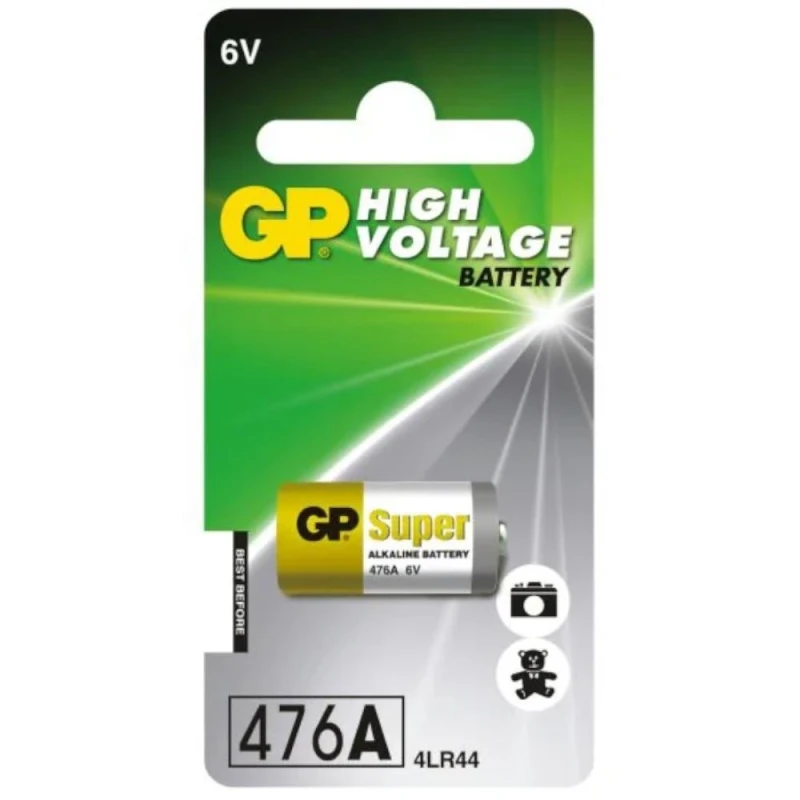 Bateria alkaliczna specjalistyczna GP 476A / 4LR44 / A544 / PX28A / 544A - blister 1 szt.