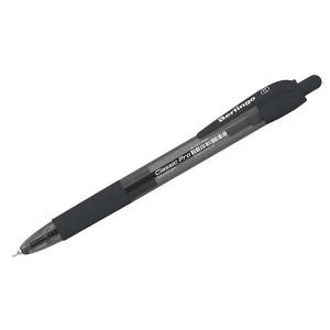 Berlingo, długopis automatyczny kulkowe, czarne, 12szt, 0.7mm, Classic Pro