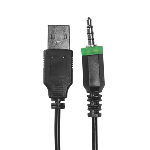 Marvo HG8929, słuchawki z mikrofonem, czarna, podświetlona, 3.5 mm jack + rozdvojka + USB