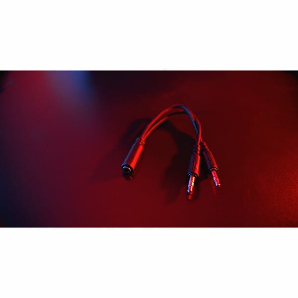 Marvo HG8929, słuchawki z mikrofonem, czarna, podświetlona, 3.5 mm jack + rozdvojka + USB