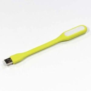 Lampka dla notebooka, gumowe, zielony, USB, LED