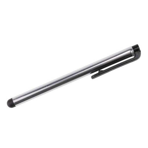 Pióro dotykowe, pojemnościowe, metal, srebrne, do iPad i tableta