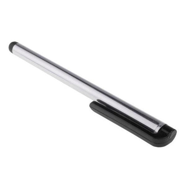 Pióro dotykowe, pojemnościowe, metal, srebrne, do iPad i tableta