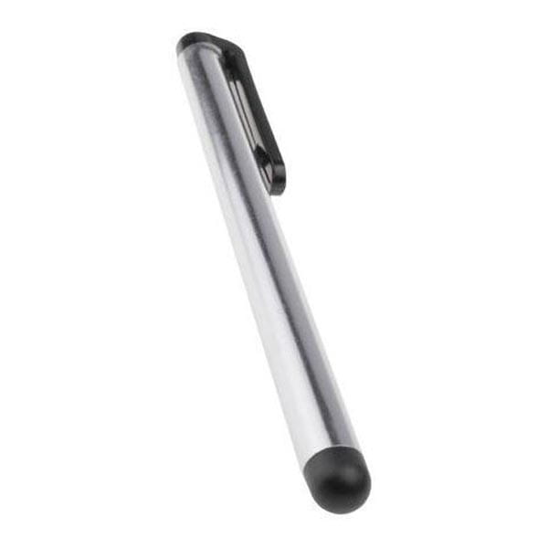 Pióro dotykowe, pojemnościowe, metal, srebrne, do iPad i tableta