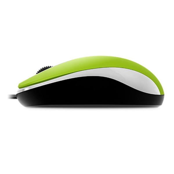Genius Mysz DX-110, 1000DPI, optyczna, 3kl., 1 scroll, przewodowa USB, zielona