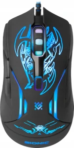 MYSZ GAMINGOWA DEFENDER GM-250L 3200DPI+PODKłADKA
