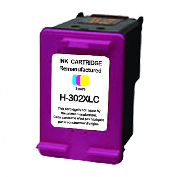 UPrint kompatybilny ink / tusz F6U67AE, z F6U67AE, HP 302XL, color, 400s, 18ml, H-302XLCL, dla HP OJ 3830,3834,4650, DJ 2130,3630,