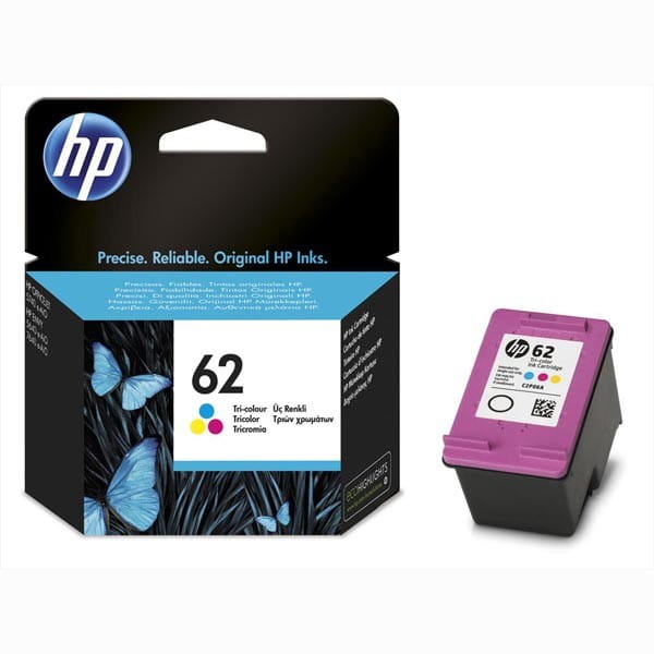 HP oryginalny ink / tusz C2P06AE, HP 62, color, 165s, HP ENVY 5540 AIO, 5640 AIO, 7640 AIO, OJ 5740 AIO