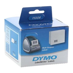 Dymo etykiety papierowe 57mm x 32mm, białe, uniwersalne, usuwalne, 1000 szt., 11354, S0722540