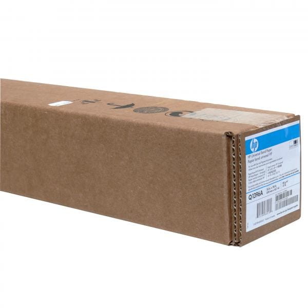 HP 610/45.7/Universal Bond Paper, matowy, 24", Q1396A, 80 g/m2, papier, 610mmx45.7m, biały, do drukarek atramentowych, rolka, uniw