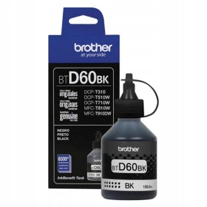 Oryginalny tusz Brother BTD60 BTD60BK czarny