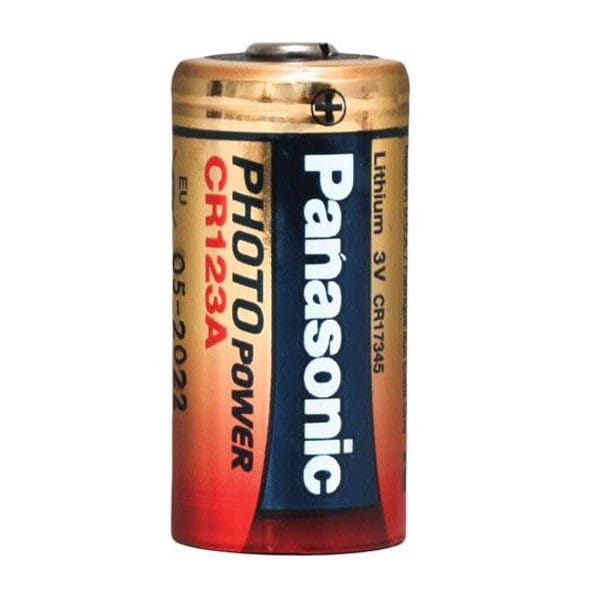 Bateria litowa, CR123, 3V, Panasonic, blistr, 1-pack