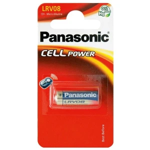 Bateria alkaliczna, A23, LRV08, paluszek, 12V, Panasonic, blistr, 1-pack