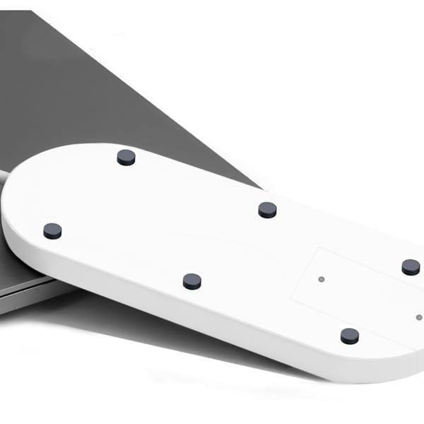ładowarka bezprzewodowa 2 w 1, do telefonów i Apple Watch, biała, 5V, 10W, Qi
