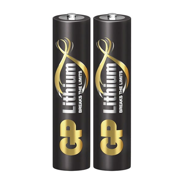 Bateria litowa, AAA, 1.5V, GP, blistr, 2-pack
