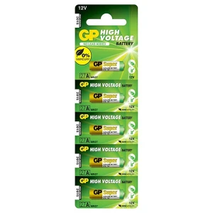 Bateria alkaliczna, 27A, 27A, MN27, 12V, GP, blistr, 5-pack