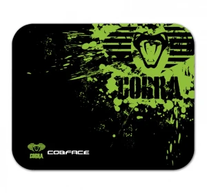 Podkładka pod mysz, Cobra S, do gry, czarno-zielona, 28x22.5cm, E-blue