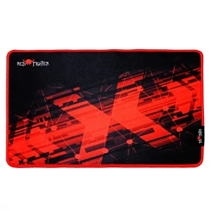 Podkładka pod mysz, P1-M, do gry, czarno-czerwona, 36 x 26 x 0.4 cm, Red Fighter, EOL